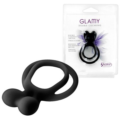 pierścień double cockring black na Arena.pl