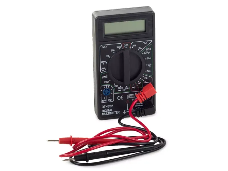 Miernik multimetr tester cyfrowy z sygnałem lcd zdjęcie 8