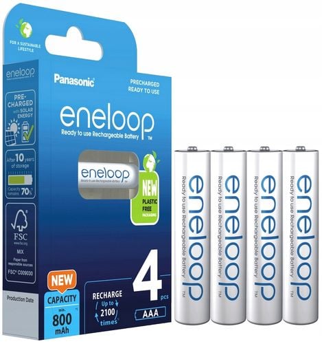 Akumulatory ENELOOP AAA 800mAh 4szt. na Arena.pl