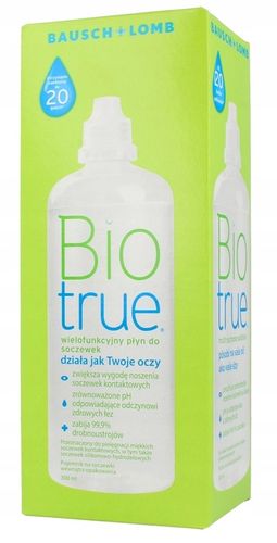 Płyn do soczewek BioTrue 300 ml na Arena.pl