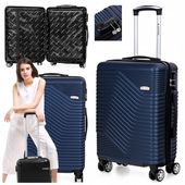 WALIZKA kabinowa MAŁA LEKKA bagaż PODRĘCZNY L kółka ABS mocna Sapphire DUO