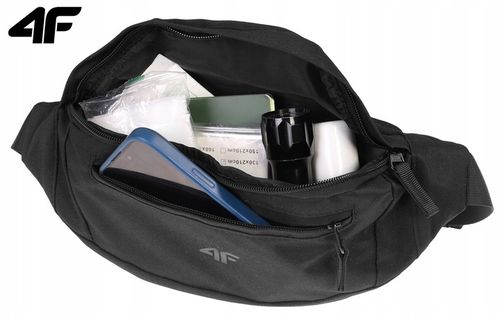 NERKA TORBA BIODROWA 4F SPORTOWA POJEMNA SASZETKA NA PAS REGULOWANA na Arena.pl