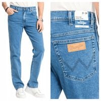 WRANGLER Texas Spodnie Męskie Jeansy Proste Dżinsy Regular Fit W33 L32