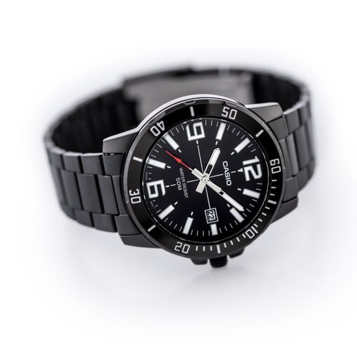 ZEGAREK MĘSKI CASIO MTP-VD01B-1B (zd169e) + BOX na Arena.pl