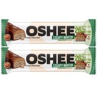 Oshee Wafel z kremem kakaowym i nadzienie orzechowe wysokobiałkowy 37 g x 2