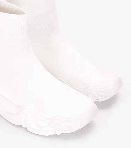 Białe wysokie sneakersy Terica 36 na Arena.pl