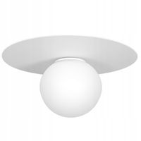 PLAFON LAMPA SUFITOWA LUMINEX FLAT 3307 BIAŁY