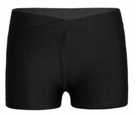 Spodenki Gimnastyczne Krótkie Czarne 146/152