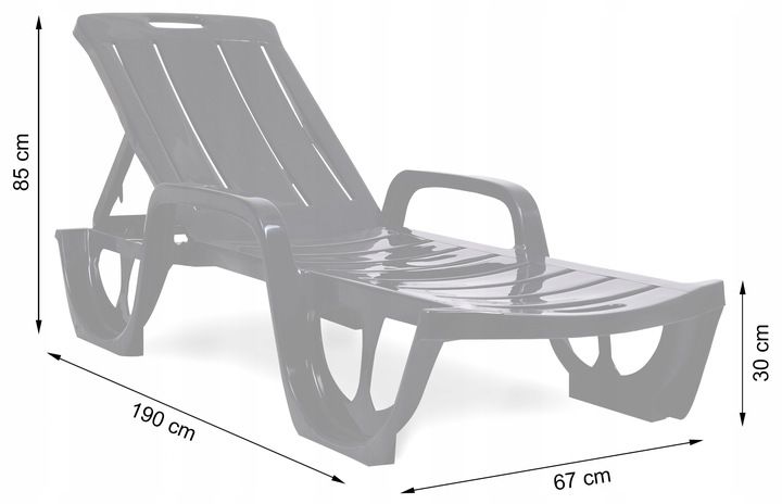 LEŻANKA basenowa profilowana FLORIDA biała SPA zdjęcie 7