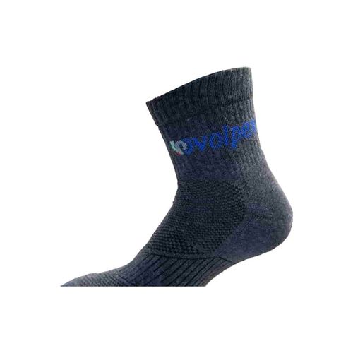 Skarpety robocze górskie bawełniane wzmacniane kevlar krótkie 39-42 szare na Arena.pl