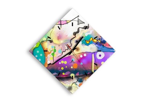 Zegar Ścienny - Ryby Pastele  - 30X30 Cm - C3Ad30X30-4096 na Arena.pl