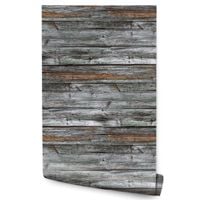 Tapeta Do Przedpokoju Stare DREWNO Imitacja Desek