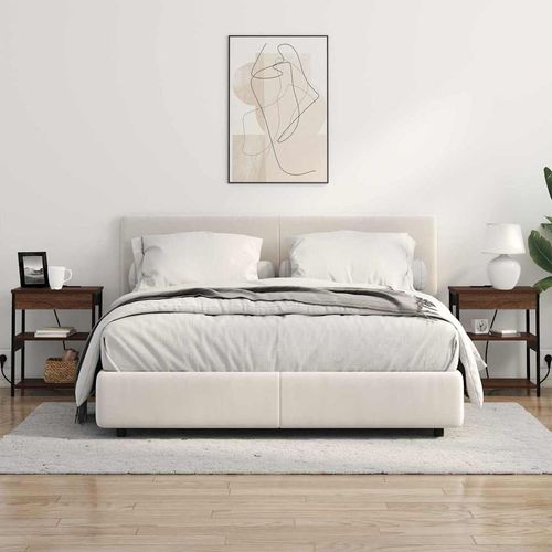 Szafka Nocna 2 pcs Brązowy dąb Materiał drewnopochodny na Arena.pl