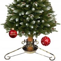 STOJAK CHOINKOWY POD CHOINKĘ NA CHOINKĘ FI 75 MM DUŻY ZŁOTY KUTY