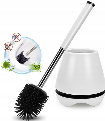 Silikonowa antybakteryjna szczotka do WC + GRATIS na Arena.pl