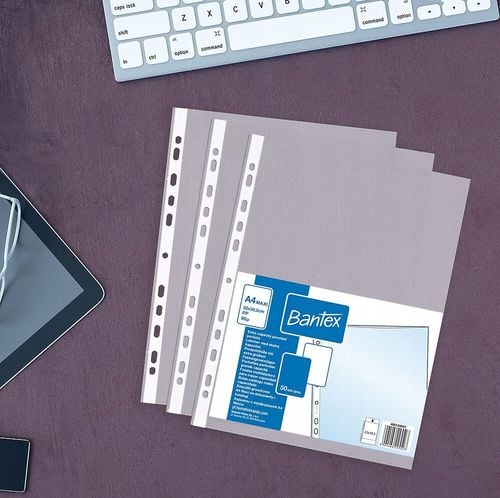 koszulki groszkowe bantex a4 maxi poszerzana 90 mic. 50 szt. na Arena.pl