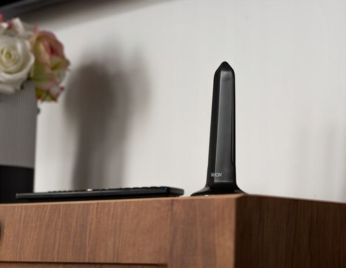 ANTENA POKOJOWA DVB-T2 DO TV NAZIEMNEJ DOOKÓLNA AKTYWNA MAGNES USB 4K VAYOX na Arena.pl