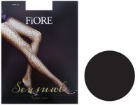 Kabaretki damskie FIORE Greta rajstopy Black 3