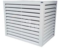 Osłona klimatyzatora - pompy ciepła 120x60x130 cm biały TKD177
