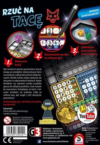 Gra Rzuć na tacę na Arena.pl