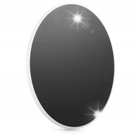 LAMPA ŚCIENNA OKRĄGŁY NOWOCZESNY KINKIET RING LED 30cm CZARNY