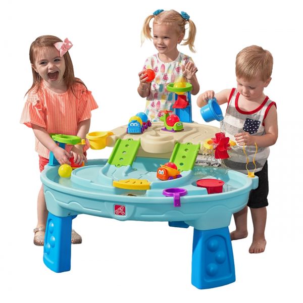 STEP2 Plac Budowy Stół wodny z akcesoriami zdjęcie 1