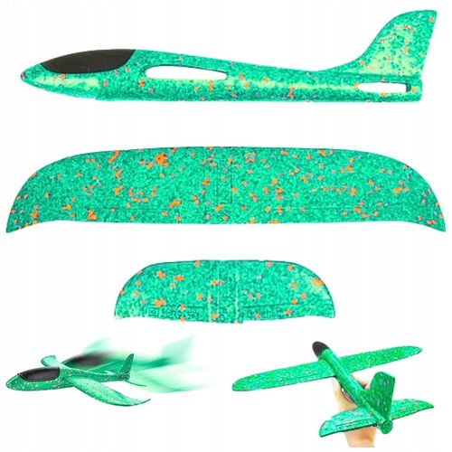 10 x SAMOLOT Styropianowy SZYBOWIEC Styropianowy RZUTKA XXL Duży 48 cm na Arena.pl