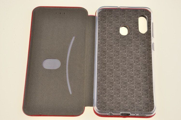 Etui Slim Elegance do SAMSUNG GALAXY A30 A305 czerwony zdjęcie 3
