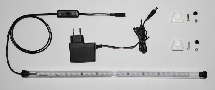 LED BIAŁA 6500K świetlówka 90cm akwarium SMD 8520 zdjęcie 3