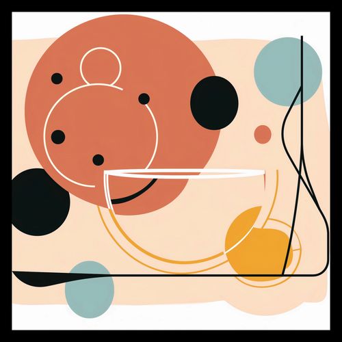 Plakat 40x40cm Harmonia Ciepła na Arena.pl