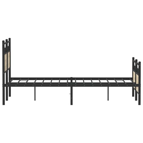 Łóżko bez materaca, dąb sonoma, 120x190 cm na Arena.pl