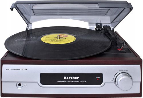 Gramofon stereo Karcher AG KA 8050 brązowo-srebrny HIT! na Arena.pl
