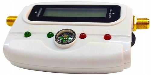 MIERNIK DO SATELITY Sygnału Satelitarnego SAT LCD +KABEL na Arena.pl