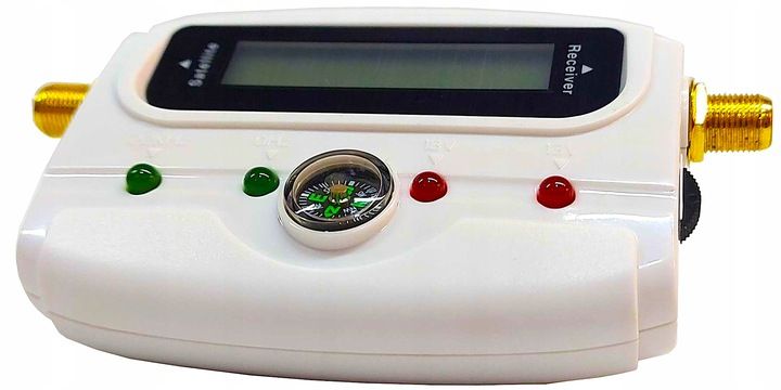 MIERNIK DO SATELITY Sygnału Satelitarnego SAT LCD +KABEL zdjęcie 5