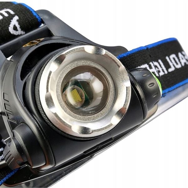 LATARKA CZOŁOWA CZOŁÓWKA LAMPKA LED Zoom 3 TRYBY zdjęcie 2