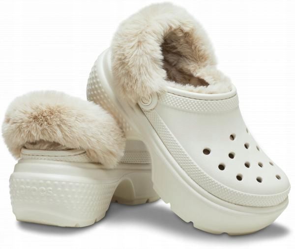 Damskie Ocieplane Buty Chodaki Klapki Crocs Stomp Lined Clog 43-44 zdjęcie 2