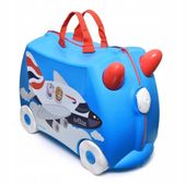 TRUNKI Jeżdżąca Walizka dziecięca Samolot Amelia na kółkach