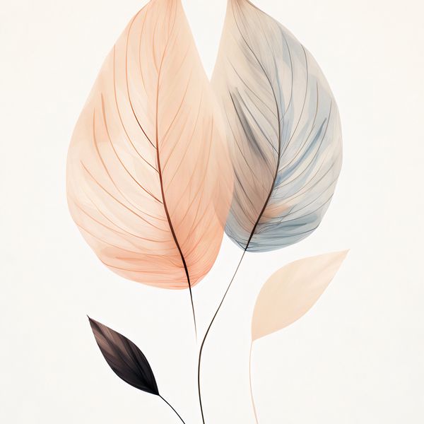 Plakat 40x40cm Liściasty Taniec zdjęcie 1