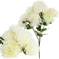 cv36254-1 sztuczne chryzantemy bukiet sztucznych kwiatów chryzantema