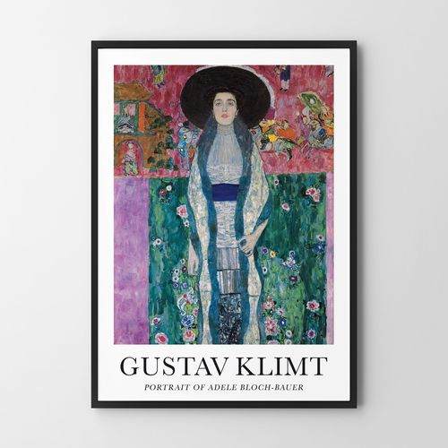 Plakat gustav klimt oortrait of Adele Bloch 29,7x42 cm A3 na Arena.pl
