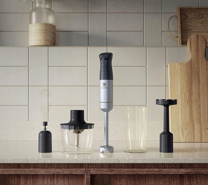 Blender Electrolux E5HB1-8SS 800W Rozdrabniacz Nasadka do Pure Trzepaczka zdjęcie 2