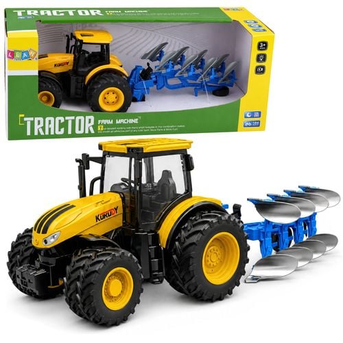 DLA DZIECI Z PŁUGIEM  TRAKTOR na Arena.pl