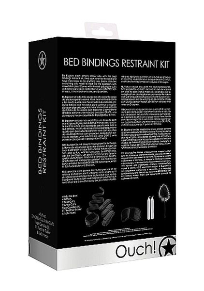 Bed Bindings Restraint Kit - Black zdjęcie 4