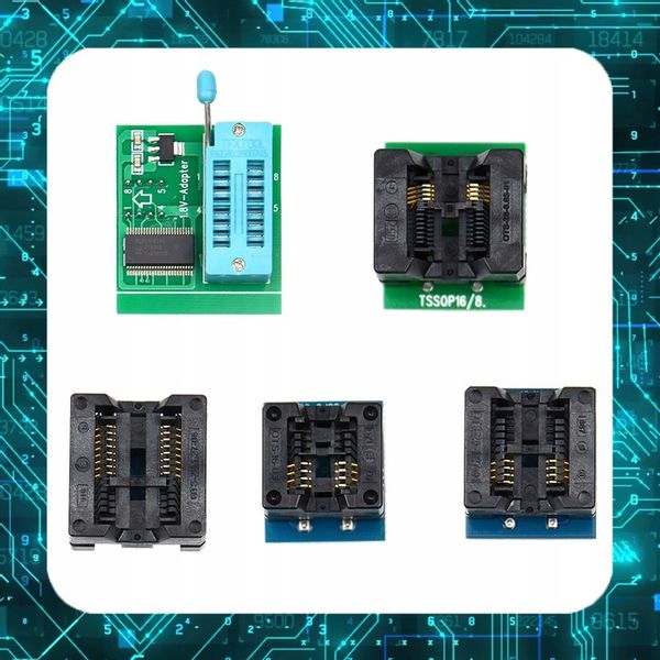 Zestaw Uniwersalny Programator EEPROM i Flash EZP2019+USB SPI EPROM BIOS zdjęcie 6