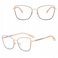 SOLIDNE Damskie Okulary Zerówki do KOMPUTERA Blue Light OPRAWKI Teleskopy