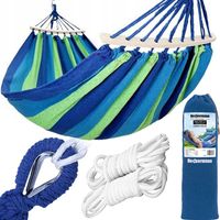 HAMAK WYGODNY 300kg DO OGRODU na TARAS BALKON DUŻY DUŻY HAMAK OGRODOWY 260