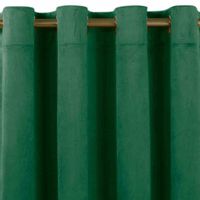 CURT/HOM/VILA/VELVET/EYELETS/G/BGREEN/135x270
