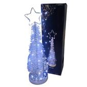 Choinka LED SUNLIGHT A7636 Sprężynka biała zimna