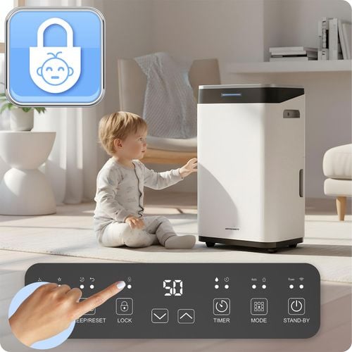 Osuszacz powietrza kompresorowy - pochłaniacz wilgoci 25l/24h higrostat Berdsen BD-533 biały na Arena.pl