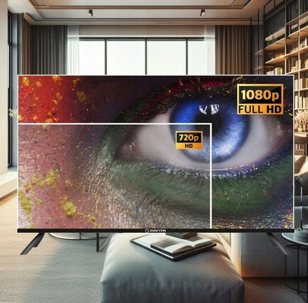 Smart TV Telewizor 40 cali Android HD LED dekoder DVBT2 WIFI LAN USB Manta zdjęcie 13